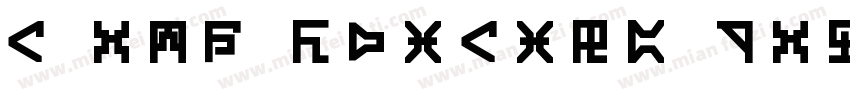 X-OTF Shixing Bold字体转换